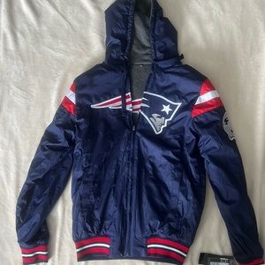 New England Patriots reversible jacket size small